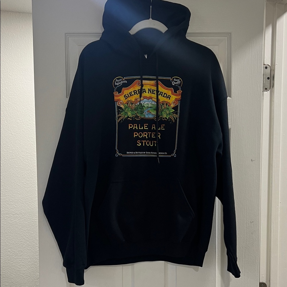 Gildan Black Graphic Hoodie
